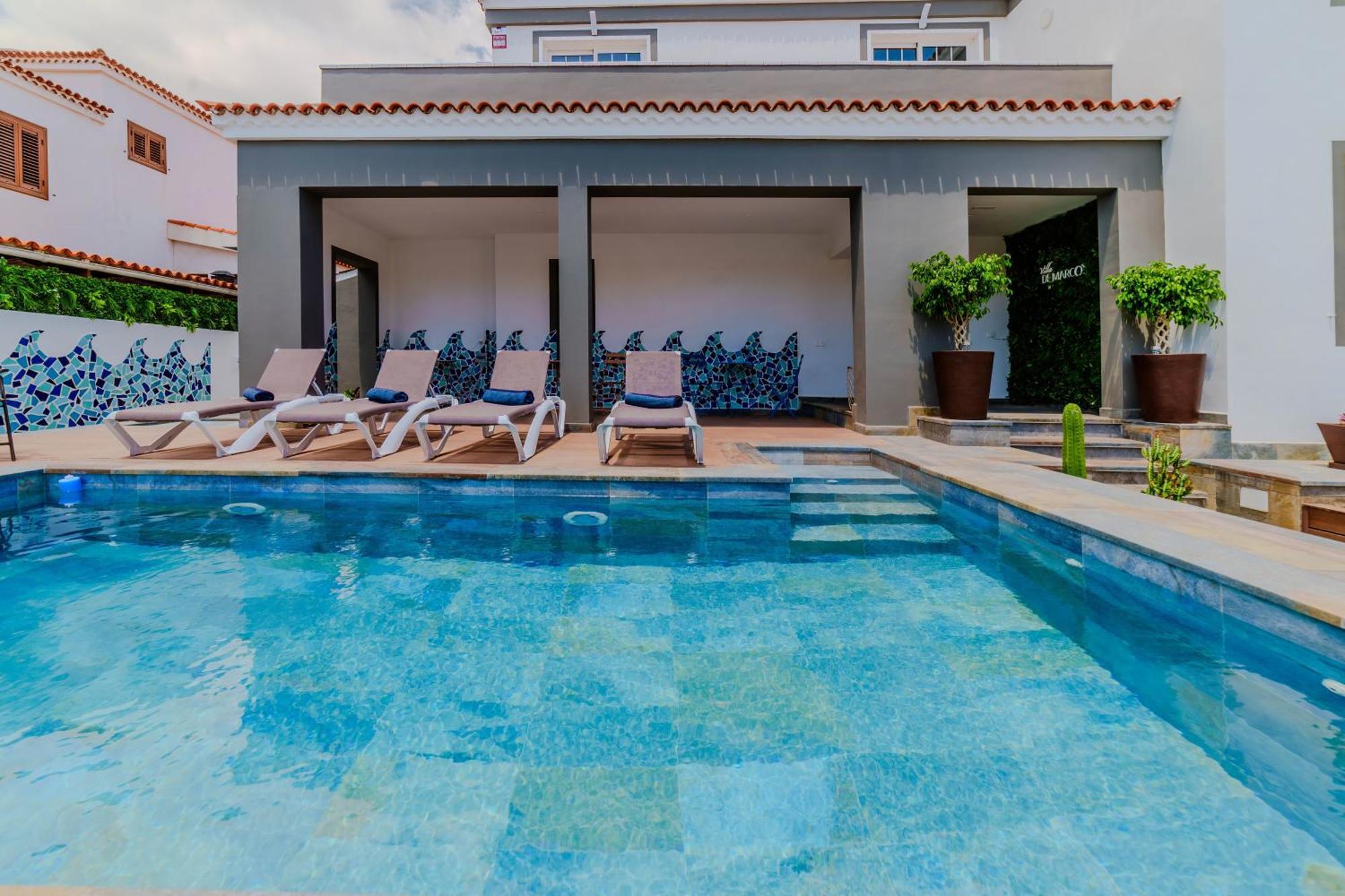Villa De Marcos Alojamiento De Lujo Con Piscina Privada Arona  Exterior foto